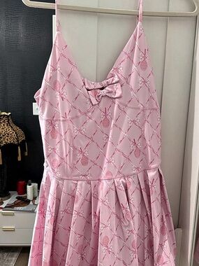 LOVE SHACK FANCY Pink tennis athletic Mini Dress Like New